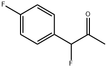 2-Propanone,  1-fluoro-1-(4-fluorophenyl)- Struktur