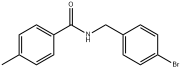 N-(4-BroMobenzyl)-4-MethylbenzaMide, 97% Struktur