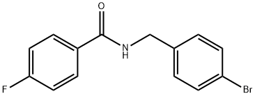 N-(4-BroMobenzyl)-4-fluorobenzaMide, 97% Struktur