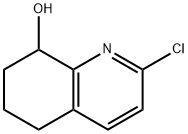 2-Chloro-5,6,7,8-tetrahydro-8-quinolinol Struktur