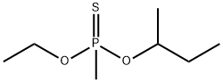 Methylphosphonothioic acid S-butyl O-ethyl ester Struktur