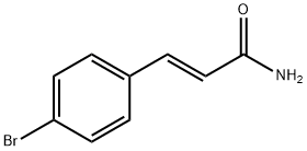 2-PropenaMide, 3-(4-broMophenyl)-, (2E)- Struktur