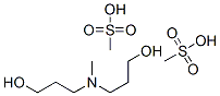 3,3'-(Methylimino)di-1-propanoldimethanesulfonate Struktur