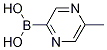 5-METHYLPYRAZINE-2-BORONIC ACID Struktur