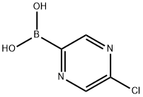 5-CHLOROPYRAZINE-2-BORONIC ACID Struktur