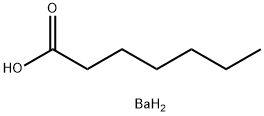 Diheptanoic acid barium salt Struktur