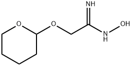 N-HYDROXY-2-(TETRAHYDRO-2H-PYRAN-2-YLOXY)ACETIMIDAMIDE Struktur