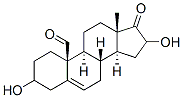 3,16-dihydroxyandrost-5-ene-17,19-dione Struktur