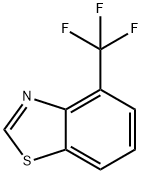 Benzothiazole, 4-(trifluoromethyl)- (9CI) Struktur