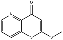 2-(METHYLTHIO)-4H-THIOPYRANO[3,2-B]PYRIDIN-4-ONE Struktur