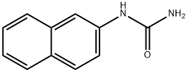 2-naphthylurea Struktur