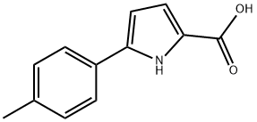 5-P-TOLYL-1 H-PYRROLE-2-CARBOXYLIC ACID Struktur