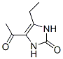 2H-Imidazol-2-one, 4-acetyl-5-ethyl-1,3-dihydro- (9CI) Struktur