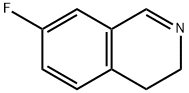 Isoquinoline, 7-fluoro-3,4-dihydro- (9CI) Struktur