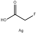 SILVER FLUOROACETATE Struktur