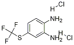 4-((TrifluoroMethyl)thio)benzene-1,2-diaMine dihydrochloride Struktur