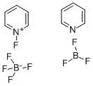 N-FLUOROPYRIDINIUM PYRIDINE HEPTAFLUORODIBORATE Struktur