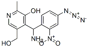 4-(4-azido-2-nitrophenyl)pyridoxamine Struktur