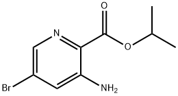 3-AMino-5-broMopyridin-2-carboxylic acid isopropyl ester Struktur