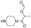 Piperazine, 1-[2-(formyloxy)-1-oxopropyl]- (9CI) Struktur