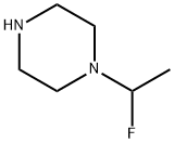 1-(1-fluoroethyl)piperazine Struktur