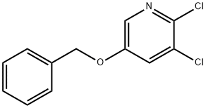 5-(Benzyloxy)-2,3-dichloropyridine Struktur