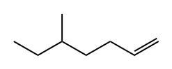 5-METHYL-1-HEPTENE Struktur