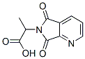 6H-Pyrrolo[3,4-b]pyridine-6-acetic  acid,  5,7-dihydro--alpha--methyl-5,7-dioxo- Struktur