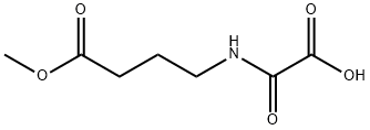 Butanoic  acid,  4-[(carboxycarbonyl)amino]-,  1-methyl  ester Struktur