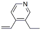 Pyridine, 4-ethenyl-3-ethyl- (9CI) Struktur