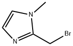 2-(BROMOMETHYL)-1-METHYL-1H-IMIDAZOLE,97% Struktur