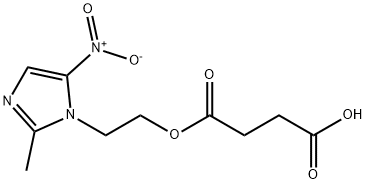 ブタン二酸水素4-[2-(2-メチル-5-ニトロ-1H-イミダゾール-1-イル)エチル]