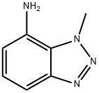 7-Amino-1-methyl-1H-benzotriazole Struktur