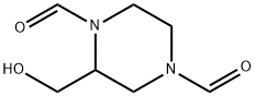 1,4-Piperazinedicarboxaldehyde,2-(hydroxymethyl)-(9CI) Struktur