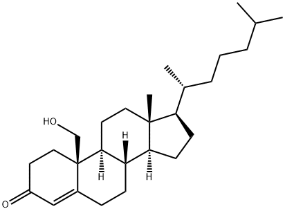 19-HYDROXYCHOLESTENONE Struktur