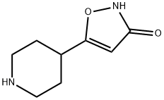 3(2H)-Isoxazolone,5-(4-piperidinyl)-(9CI) Struktur