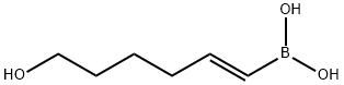 (E)-6-HYDROXY-1-HEXENYLBORONIC ACID Struktur