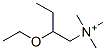 diethylcholine Struktur