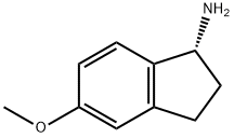 (R)-5-METHOXY-2,3-DIHYDRO-1H-INDEN-1-AMINE Struktur