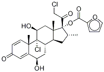 6β-Hydroxy MoMetasone Furoate Struktur