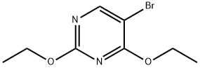 5-Bromo-2,4-diethoxypyrimidine Struktur