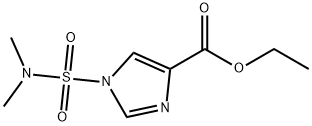 ETHYL 1-(N,N-DIMETHYLSULFAMOYL)-1H-IMIDAZOLE-4-CARBOXYLATE Struktur