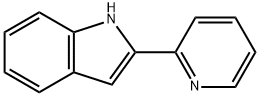 2-(2-吡啶基)-1H-吲哚, 13228-40-5, 結(jié)構(gòu)式