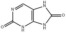 7,9-dihydro-3H-purine-2,8-dione Struktur