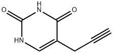 2,4(1H,3H)-Pyrimidinedione, 5-(2-propynyl)- (9CI) Struktur