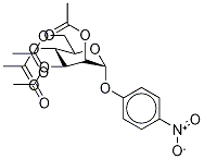 4-Nitrophenyl 2,3,4,6-Tri-O-acetyl-α-D-mannopyranoside Struktur