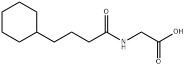 N-CYCLOHEXANEBUTYRYL GLYCINE Struktur