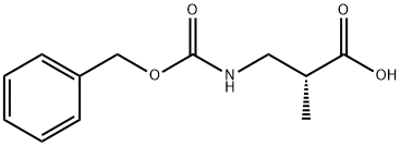 Cbz-R-3-Aminoisobutyric acid Struktur