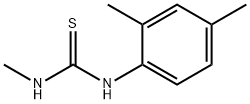 1-(2,4-Dimethylphenyl)-3-methylthiourea Struktur