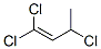 1,1,3-Trichloro-1-butene Struktur